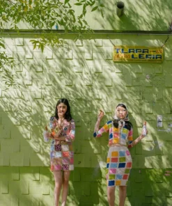 Lickyboy The Romy Mini Skirt- Patchwork