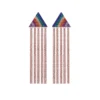 TALITA LONDON Break Free Earrings - Striped Multicolour