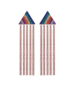 TALITA LONDON Break Free Earrings - Striped Multicolour