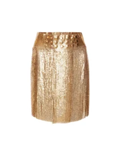 Isabel Moore Lila Skirt Gold