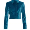 Wrong Generation The Cropped Jacket - Electric Blue