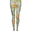 Richard Quinn Orange Pastel Printed Sheer Tights