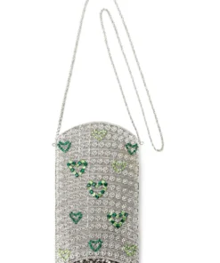 Mae Cassidy Simi Sweetheart Emerald Phone Bag