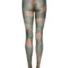 Richard Quinn Pink Rose Printed Sheer Tights