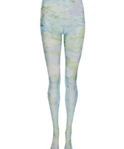Richard Quinn Monet Printed Sheer Tights