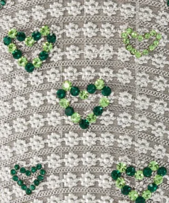 Mae Cassidy Simi Sweetheart Emerald Phone Bag