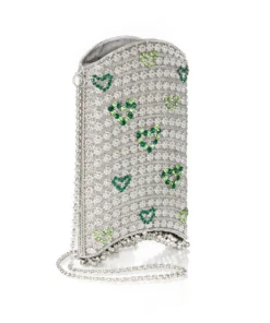 Mae Cassidy Simi Sweetheart Emerald Phone Bag