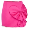Area Heart Bow Mini Skirt