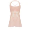 Dreaming Eli Deconstructed Cup Pink Dress