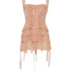 Dreaming Eli Triple Pink Corset Dress