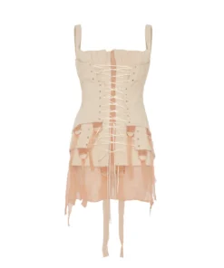 Dreaming Eli Triple Ivory Corset Dress