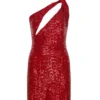 Christian Cowan Sequinned One Shoulder Mini Dress