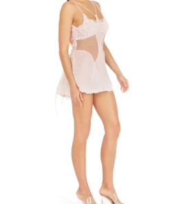 Dreaming Eli Deconstructed Cup Pink Dress