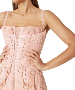 Dreaming Eli Triple Pink Corset Dress