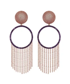 TALITA LONDON Etnoround Earrings - Rose Gold