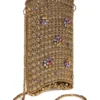 Mae Cassidy Simi Bloom Gold Phone Bag