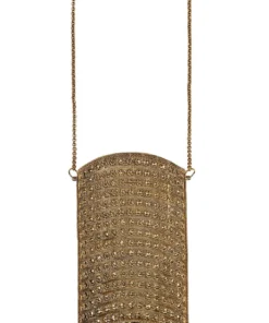 Mae Cassidy Simi Bloom Gold Phone Bag