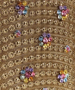 Mae Cassidy Simi Bloom Gold Phone Bag