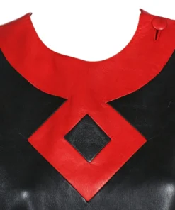 Annie's Archive 1960s Pierre Cardin Mod Space Black Lambskin Leather Fringed Mini Dress. Rent: £55/Day