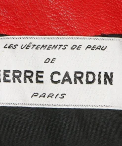 Annie's Archive 1960s Pierre Cardin Mod Space Black Lambskin Leather Fringed Mini Dress. Rent: £55/Day