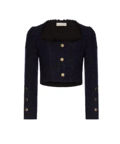 Silvia Astore Sophie Mini Jacket- Sapphire