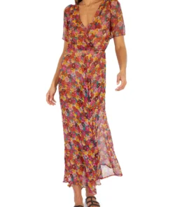 Annie's Archive 1930's Red Chiffon Dress