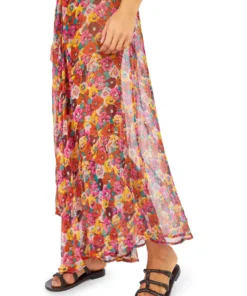 Annie's Archive 1930's Red Chiffon Dress