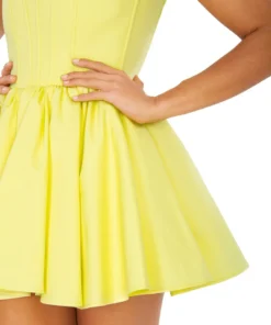 Silvia Astore Annie Dress - Yellow