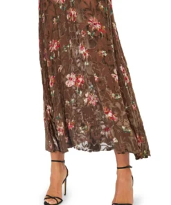 Annie's Archive 1930's Floral Velvet Evening Gown