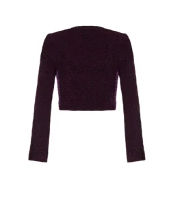 Silvia Astore Sophie Mini Jacket- Plum