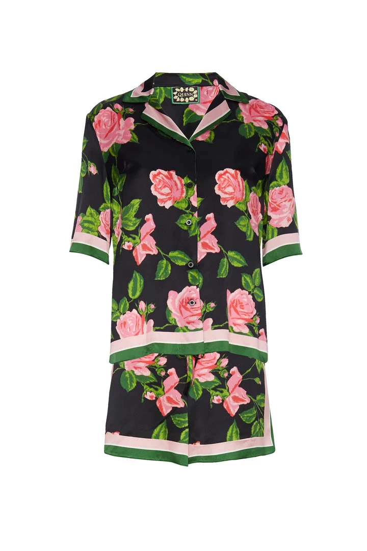 Richard Quinn Pink Rose Pyjama Set 3 Richard Quinn Pink Rose Pyjama Set