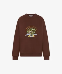 House Of Sunny Plantasia Sweatshirt Mahogany