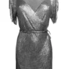 Isabel Moore Aura Dress - Gunmetal