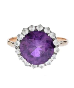 Olivia Madigan-Shea Purple Flower Ring