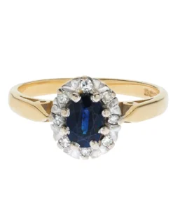 Olivia Madigan-Shea Sapphire Gold Ring