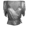 Isabel Moore Deia Top - Gunmetal