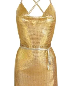 Isabel Moore Elysia Dress - Gold