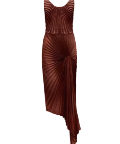 Georgia Hardinge Dazed Dress- Rust