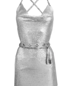 Isabel Moore Elysia Dress - Silver