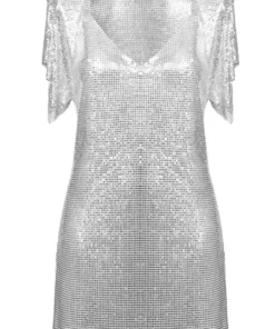 Isabel Moore Gaia Dress - Silver