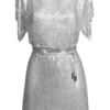 Isabel Moore Gaia Dress - Silver