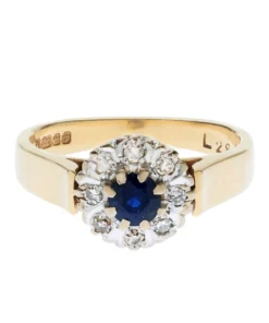 Olivia Madigan-Shea Sapphire Tunnel Ring