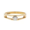 Olivia Madigan-Shea Double Yellow Gold Ring