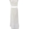 Annie's Archive 1940s White Two-Piece Slip Dress