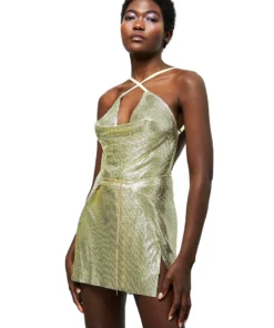 Poster Girl Adrienne Dress - Citrine