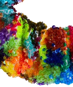 Ashish Rainbow Sequin Scrunchie