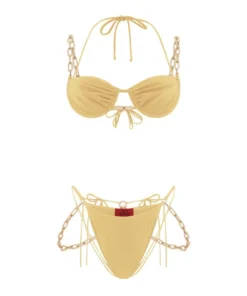 Dilara Findikoglu Belly Dance Bikini Bottom- Yellow