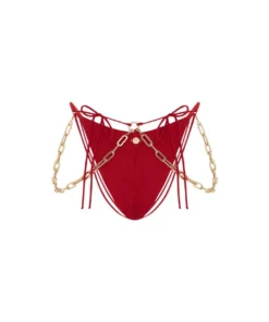 Dilara Findikoglu Belly Dance Bikini Bottom- Red 8 Dilara Findikoglu Belly Dance Bikini Bottom- Red