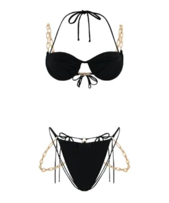 Dilara Findikoglu Belly Dance Bikini Bottom- Black