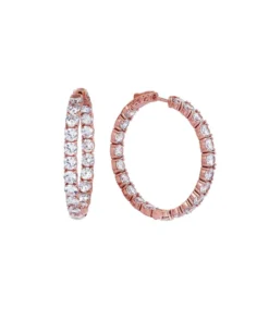 TALITA LONDON India Hoops - Rose Gold
